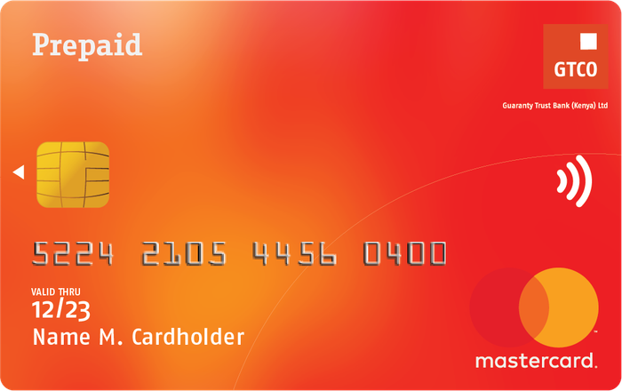 Mastercard Prepaid Card | GTBank Kenya